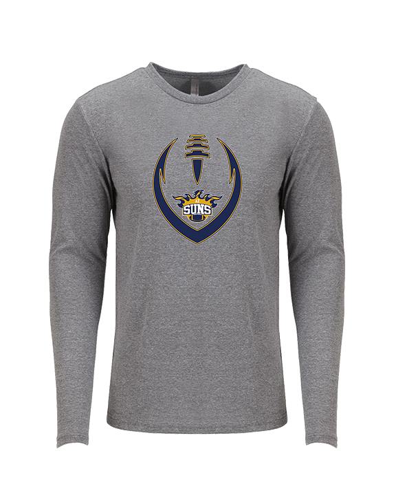 AZ Suns Football Full Football - Tri-Blend Long Sleeve