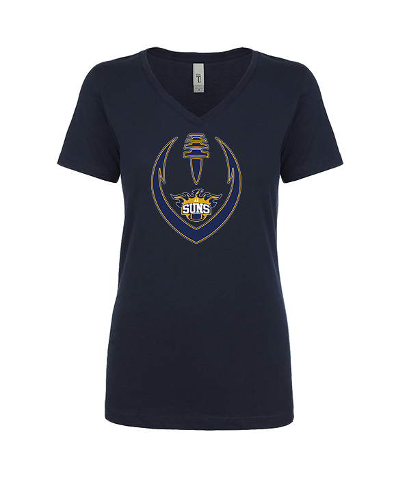 AZ Suns Football Full Football - Womens Vneck