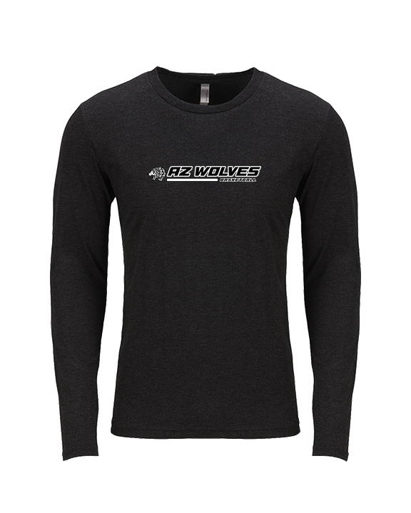 AZ Wolves Basketball Switch - Tri-Blend Long Sleeve