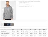 Clifton HS Lacrosse Curve - Mens Adidas Hoodie