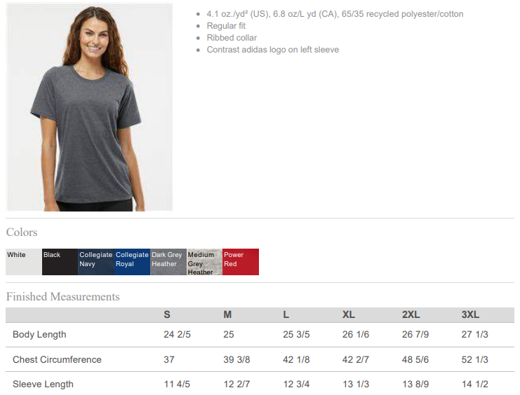 Northgate HS Lacrosse Keen - Womens Adidas Performance Shirt