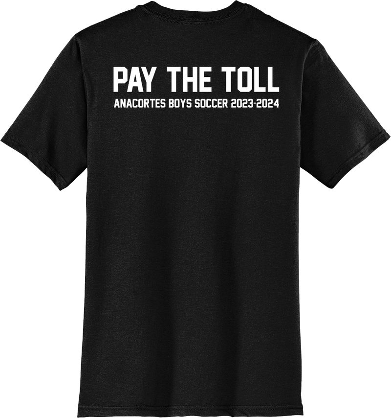Anacortes HS Boys Soccer Pay The Toll - Select Cotton T-Shirt