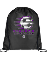 Anacortes HS Boys Soccer Ball 2 - Drawstring Bag