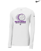 Anacortes HS Boys Soccer Ball 2 - Mens Nike Longsleeve