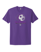 Anacortes HS Boys Soccer Ball 2 - Mens Select Cotton T-Shirt