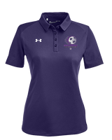 Anacortes HS Boys Soccer Ball 2 - Under Armour Ladies Tech Polo