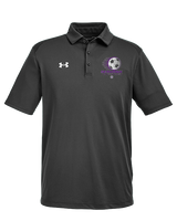 Anacortes HS Boys Soccer Ball 2 - Under Armour Mens Tech Polo