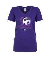 Anacortes HS Boys Soccer Ball 2 - Womens Vneck