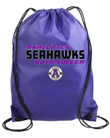 Anacortes HS Boys Soccer Bold 2 - Drawstring Bag