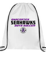 Anacortes HS Boys Soccer Bold 2 - Drawstring Bag