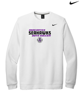 Anacortes HS Boys Soccer Bold 2 - Mens Nike Crewneck