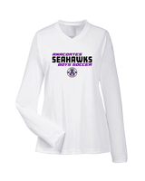 Anacortes HS Boys Soccer Bold 2 - Womens Performance Longsleeve