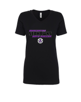 Anacortes HS Boys Soccer Bold 2 - Womens Vneck