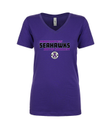 Anacortes HS Boys Soccer Bold 2 - Womens Vneck