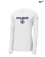 Anacortes HS Boys Soccer Cut 2 - Mens Nike Longsleeve