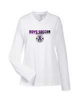 Anacortes HS Boys Soccer Cut 2 - Womens Performance Longsleeve
