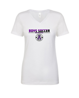 Anacortes HS Boys Soccer Cut 2 - Womens Vneck