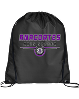 Anacortes HS Boys Soccer Design 2 - Drawstring Bag