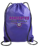 Anacortes HS Boys Soccer Design 2 - Drawstring Bag