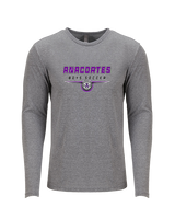 Anacortes HS Boys Soccer Design 2 - Tri-Blend Long Sleeve