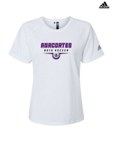 Anacortes HS Boys Soccer Design 2 - Womens Adidas Performance Shirt