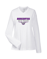 Anacortes HS Boys Soccer Design 2 - Womens Performance Longsleeve