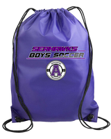 Anacortes HS Boys Soccer Soccer 2 - Drawstring Bag