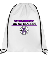 Anacortes HS Boys Soccer Soccer 2 - Drawstring Bag