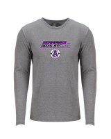 Anacortes HS Boys Soccer Soccer 2 - Tri-Blend Long Sleeve