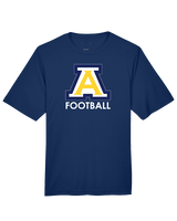 Anaheim HS Football Navy Logo - Performance Shirt