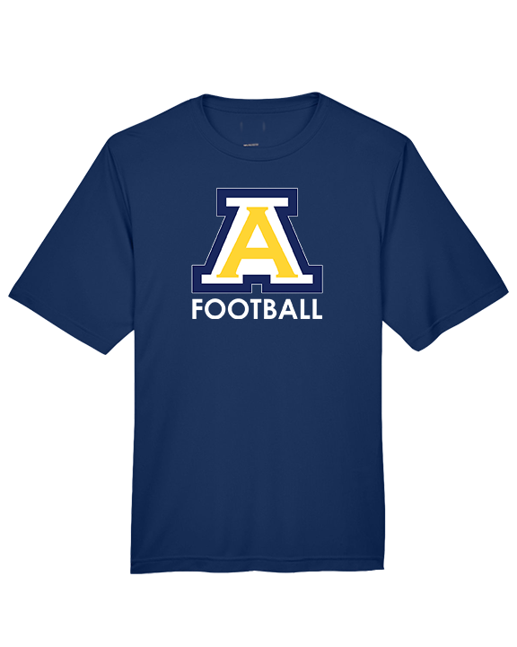 Anaheim HS Football Navy Logo - Performance Shirt