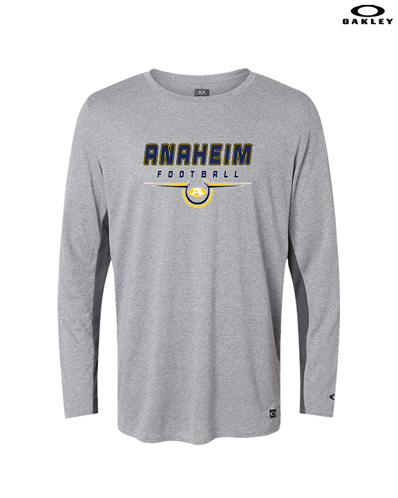 Anaheim HS Football Design - Mens Oakley Longsleeve
