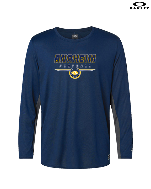 Anaheim HS Football Design - Mens Oakley Longsleeve