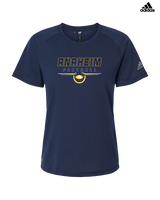 Anaheim HS Football Design - Womens Adidas Performance Shirt