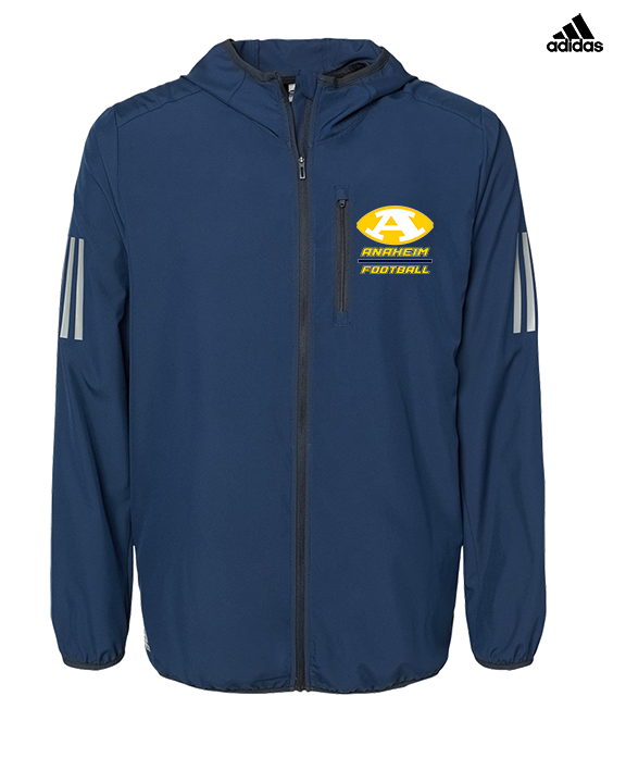 Anaheim HS Football Split - Mens Adidas Full Zip Jacket