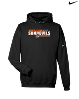 Apple Valley HS Girls Soccer Bold - Nike Club Fleece Hoodie