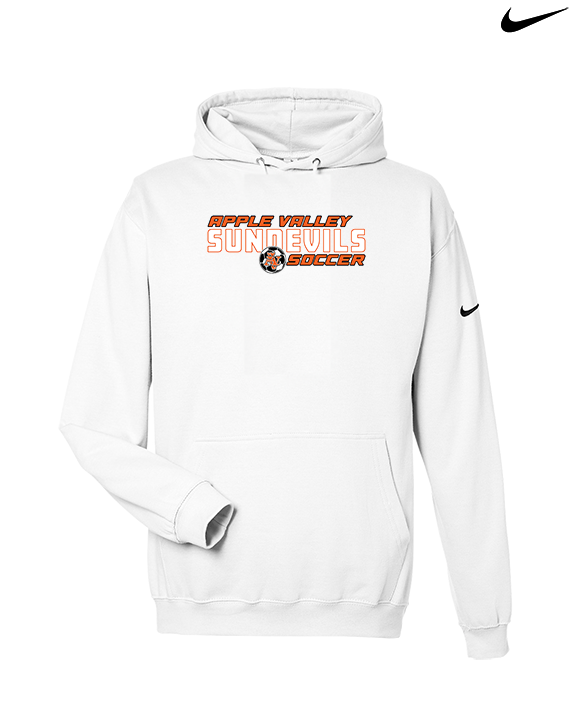 Apple Valley HS Girls Soccer Bold - Nike Club Fleece Hoodie