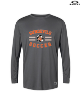 Apple Valley HS Girls Soccer Curve - Mens Oakley Longsleeve