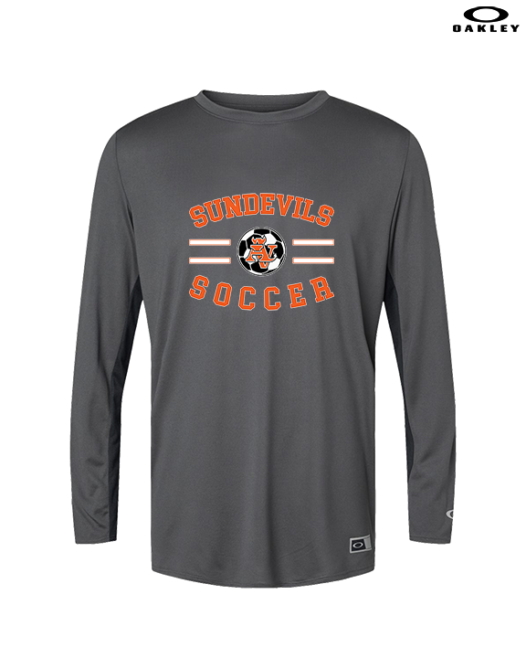 Apple Valley HS Girls Soccer Curve - Mens Oakley Longsleeve