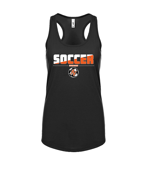Apple Valley HS Girls Soccer Cut - Womens Tank Top