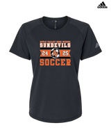Apple Valley HS Girls Soccer Stamp - Womens Adidas Performance Shirt