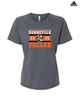 Apple Valley HS Girls Soccer Stamp - Womens Adidas Performance Shirt