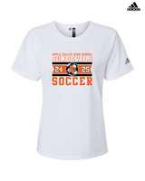 Apple Valley HS Girls Soccer Stamp - Womens Adidas Performance Shirt