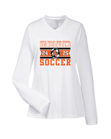 Apple Valley HS Girls Soccer Stamp - Womens Performance Longsleeve