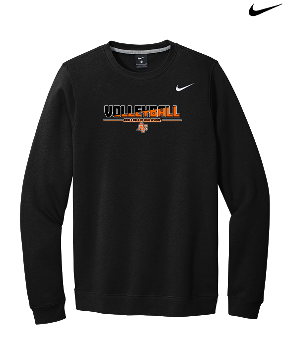 Apple Valley HS Volleyball Cut - Mens Nike Crewneck