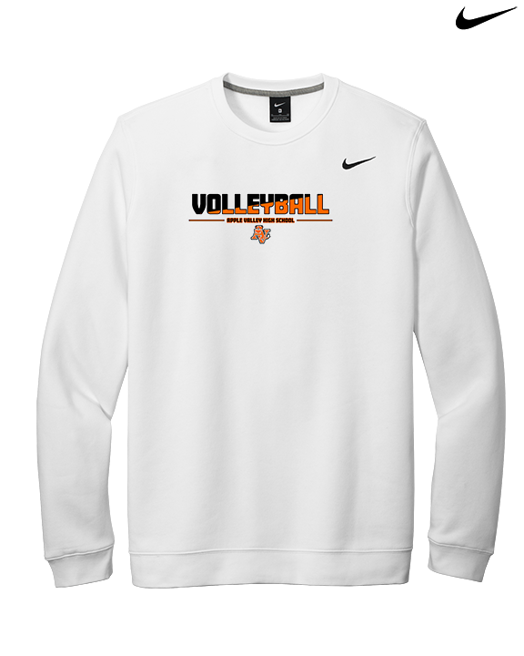 Apple Valley HS Volleyball Cut - Mens Nike Crewneck