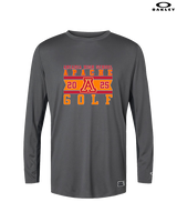 Arcadia HS Boys Golf Stamp 25 - Mens Oakley Longsleeve