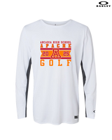 Arcadia HS Boys Golf Stamp 25 - Mens Oakley Longsleeve