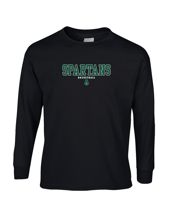 Athens Academy Basketball Block - Cotton Longsleeve
