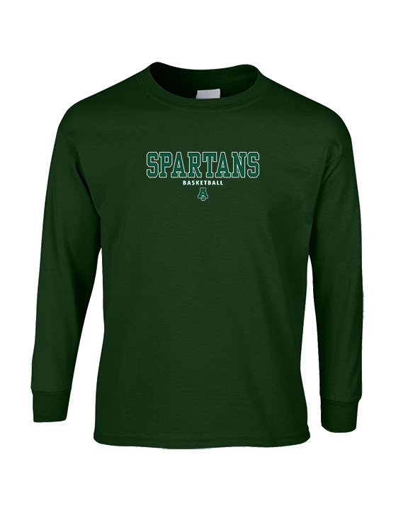 Athens Academy Basketball Block - Cotton Longsleeve